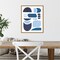 Cozy Cottage Blues I by Courtney Prahl 16-in. W x 20-in. H. Canvas Wall Art Print Framed in Gold